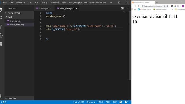2.2 استخدام الجلسات فى بى اتش بى - Sessions in php смотреть онлайн