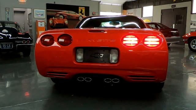 2002 Corvette - 21,095 Miles! EXCELLENT CONDITION, Torch Red/Light Oak - Seven Hills Motorcars смотреть онлайн