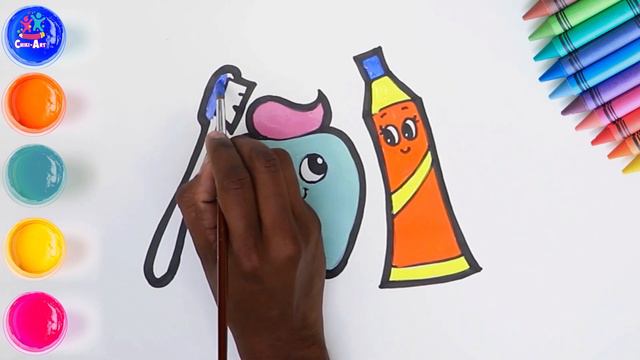 Chef Squishy Makes Ice Cream | Fun Learning Colors for Kids | Chiki Art смотреть онлайн