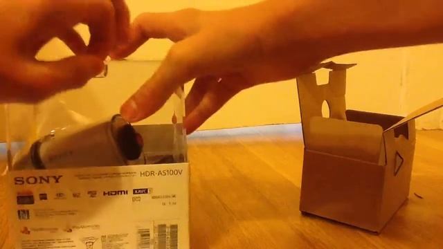 Unboxing A Water Proof Camera:SONY Splash Proof Exmor R 13.5 Mega Pixels SteadyShot HOR-AS100V Wi F