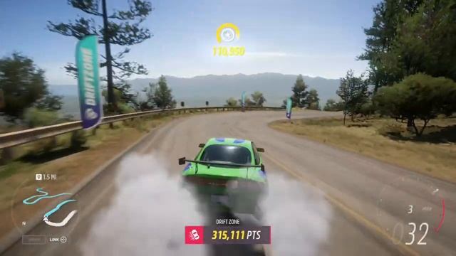 Downhill in Mitsubishi eclipse GSX 1995 (attempt 1) Forza Horizon 5 смотреть онлайн