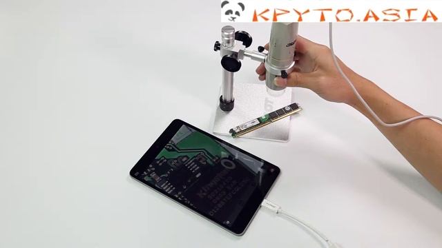 Цифровой USB микроскоп HT-60L, 1ч - 500x, 5Мп CMOS, 8 LED смотреть онлайн