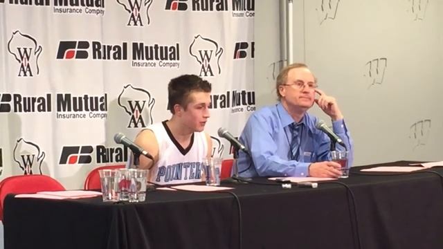 Mineral Point's Sy Staver and coach Dan Burreson react to WIAA Div. 4 state runner-up finish смотреть онлайн
