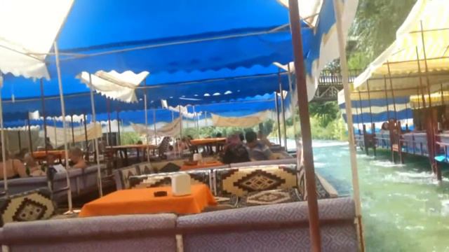 Ресторан на реке Димчай, Турция 26.07.2013 смотреть онлайн
