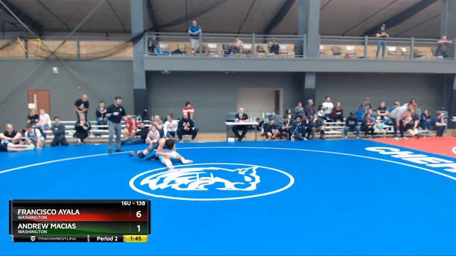 16U 138 Francisco Ayala Washington Vs Andrew Macias Washington смотреть онлайн