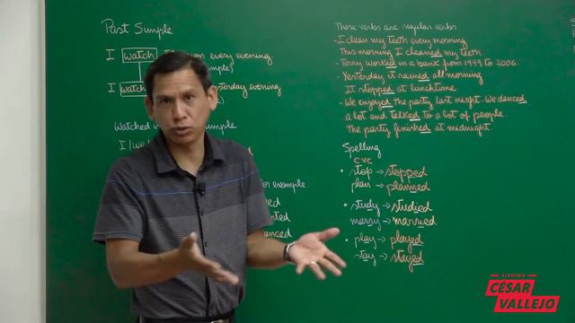 ANUAL UNI. Ingles semana 9 Past Simple II смотреть онлайн