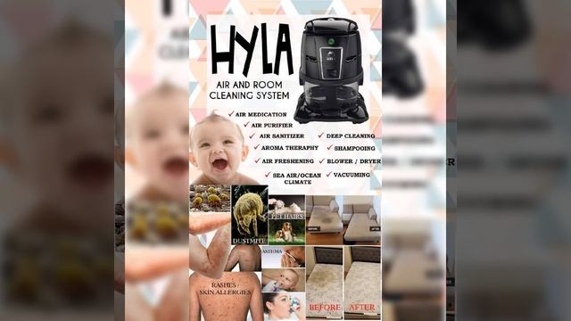 HYLA EST air and room cleaning system смотреть онлайн