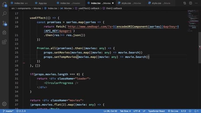 React 16.12 Tutorial 28: Search support for movies смотреть онлайн