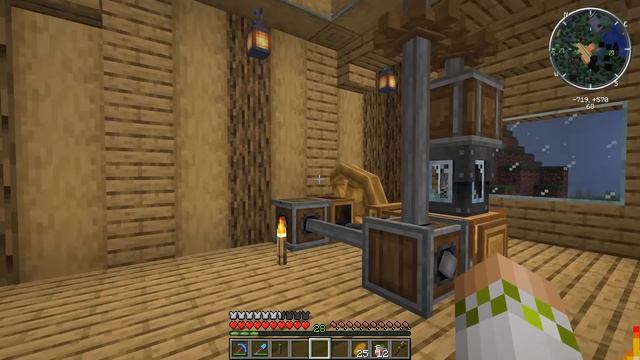 Surviving With Create 0.3.1 :: E21 - Blast Furnace Flywheel & Furnace Engine Setup смотреть онлайн