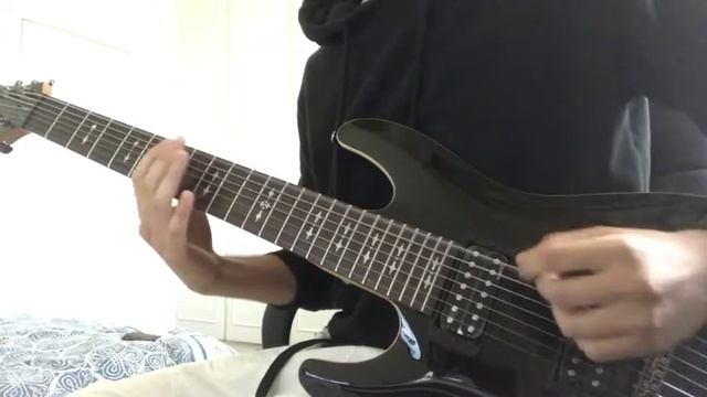 ONE Djent Riff | Drop B to Drop F Tuning (6 vs 7 String Metal Guitar) смотреть онлайн