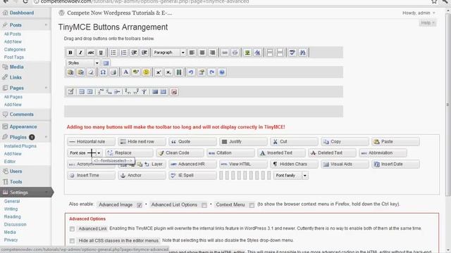 How to Use TinyMCE Advanced смотреть онлайн