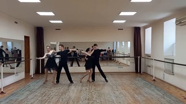 Современно-бальный танец (Румба в1) смотреть онлайн