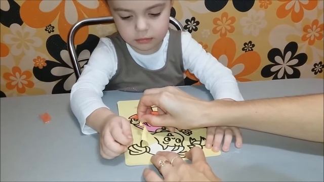 Цветной песок, раскраска цветным песком, песочная анимация, песочная раскраска смотреть онлайн