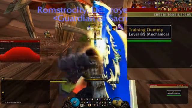 World of Warcraft 4.3.4 - Combat Rogue DPS Test - Fangs of The father Stage 1 Daggers смотреть онлайн