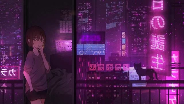 新しい日の (Lofi Hip-Hop + Rain)