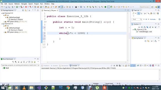 Introduction To Java Programming Exercise 5 12b смотреть онлайн