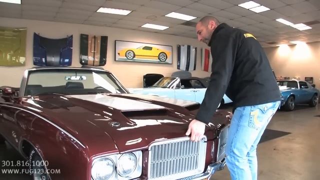 1971 Oldsmobile SX455 Cutlass Convertible for sale with test drive, walk through video смотреть онлайн