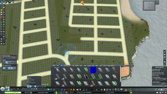 Creating a Roadway Layout for a Planned Capital City | Cities Skylines | Clearwater County #41 смотреть онлайн