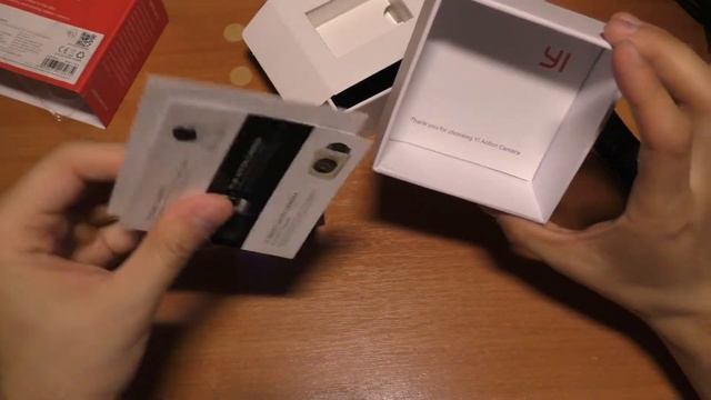 Экшн камера Xiaomi YI международная версия Z23l с AliExpress Unboxing смотреть онлайн