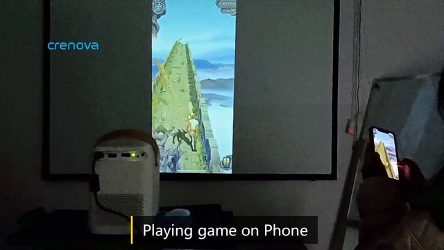 CRENOVA ET30S Portable Projector 1080P Review - Best Budget Projector On Aliexpress 2021