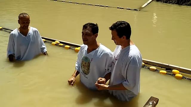 Водное крещение река Иордан. Израиль смотреть онлайн