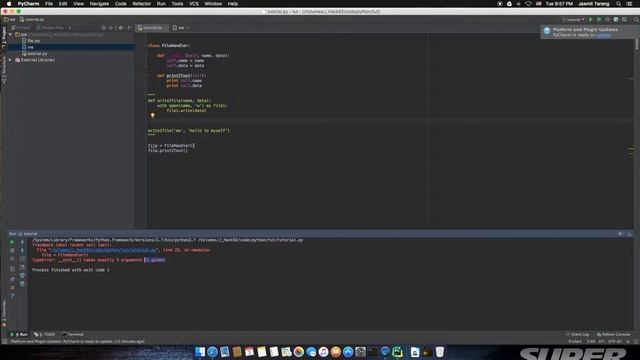 Python OOP Tutorial (Object Oriented Programming) смотреть онлайн
