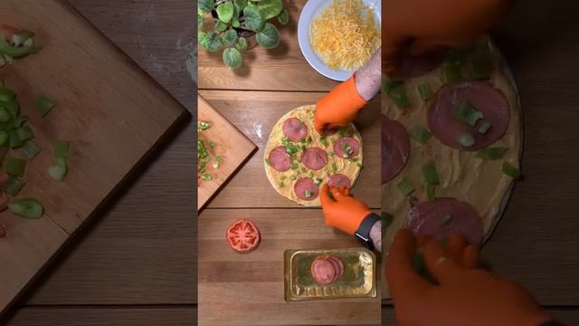 Как сделать пиццу дома своими руками? home pizza.Рецепт домашней пиццы с рыбой и овощами. смотреть онлайн
