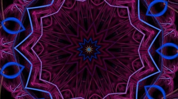 Абстракция калейдоскоп.The Splendor of Color Kaleidoscope Video