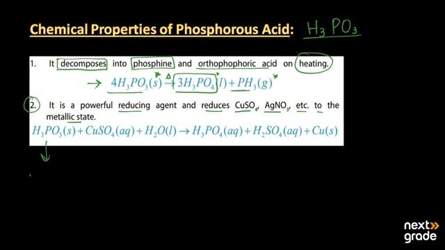 Properties of Oxyacids of Phosphorus | Grade 12 Chemistry | Lecture 18 смотреть онлайн