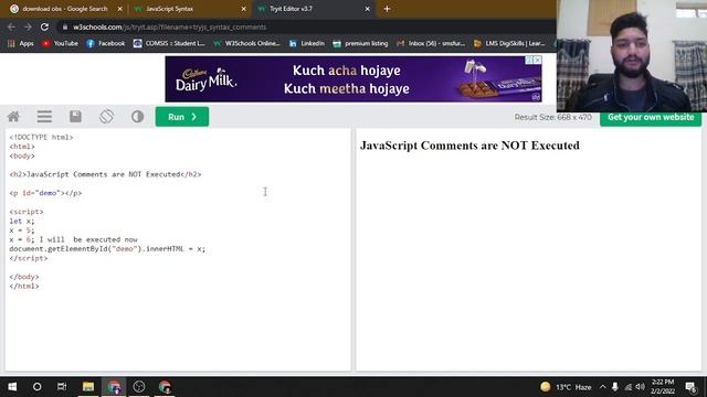 how to write JavaScript | syntax of JavaScript | tutorial for beginners | Hindi Urdu. смотреть онлайн