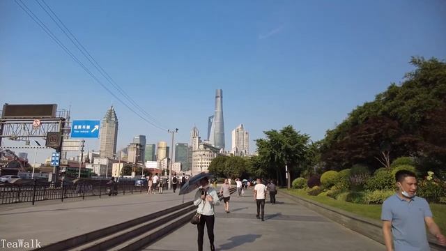 Walking Shanghai Tour 4K ｜The Bund Nanjing Road intersection｜Yuyuan Garden｜Huai Hai Road смотреть онлайн