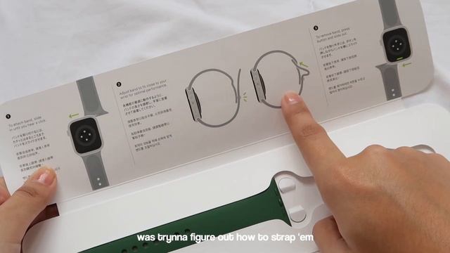 Apple Watch Series 7 | 45mm Green UNBOXING смотреть онлайн