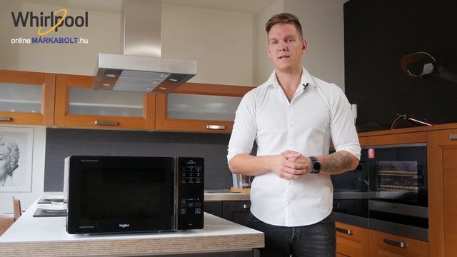 WHIRLPOOL MCP349BL | mikrohullámú sütő bemutató videó смотреть онлайн