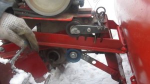 Обзор снегоуборщика из модернизированного мотоблока Салют 5