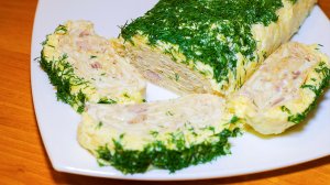 Рулет из лаваша с тунцом