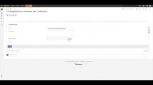 Creating forms in Confluence with ConfiForms