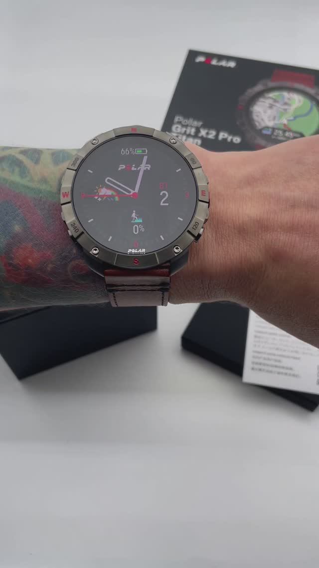 Polar Grit X2 Pro Titan | распаковка смотреть онлайн
