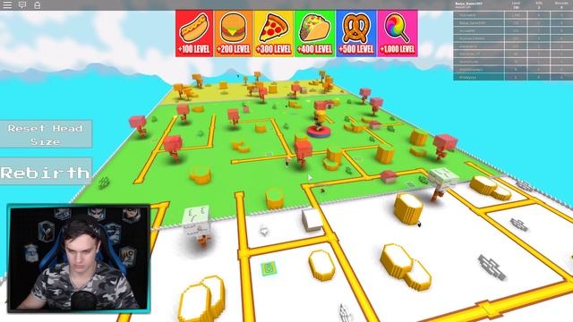 У МЕНЯ САМАЯ ОГРОМНАЯ ГОЛОВА в МИРЕ !!! • Roblox смотреть онлайн