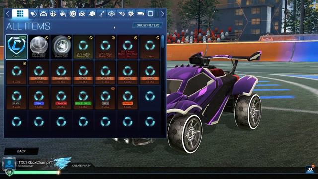 *INSANE* PAINTED BLACK MARKET TRADE UPS IN ROCKET LEAGUE! смотреть онлайн