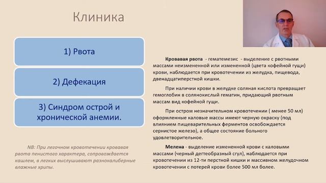 Язва желудка и 12-ти перстной кишки, часть 3. Для студентов медуниверситета. смотреть онлайн