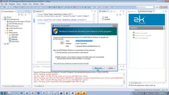 Install ZK In Eclipse Juno смотреть онлайн