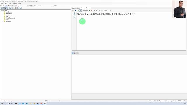 DAX Code Formatter in Power BI смотреть онлайн
