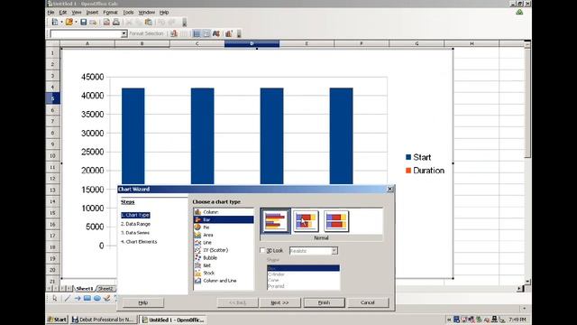 Making a Gantt Chart from Open Office смотреть онлайн