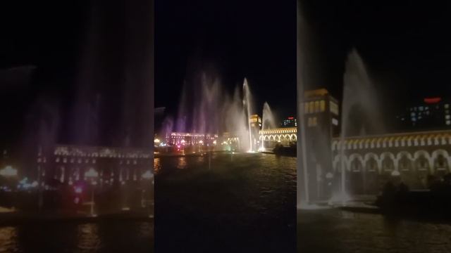 Танцующие фонтаны. Ереван Армения ??? смотреть онлайн