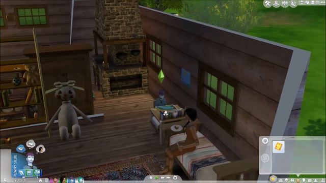 Sims 4 Epopeja kosmiczna #18_małe dzieci - Luna dorasta смотреть онлайн