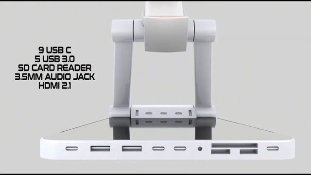 UDD-The Ultimate Desk Dock I Usb hubs I ipad/iphone Dock I Wireless Charging I Smart connector смотреть онлайн