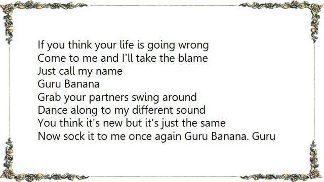 Kevin Ayers - Guru Banana Lyrics смотреть онлайн