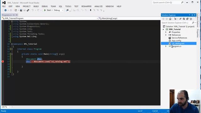 How to read XML - XDocument and LINQ to XML - PART 1 смотреть онлайн