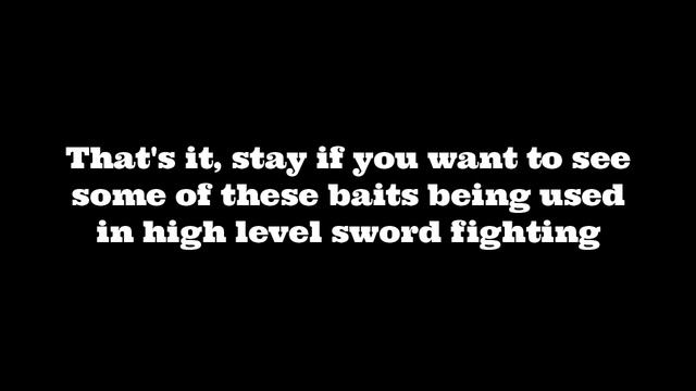 Roblox Sword Fighting Tutorial | Baiting смотреть онлайн