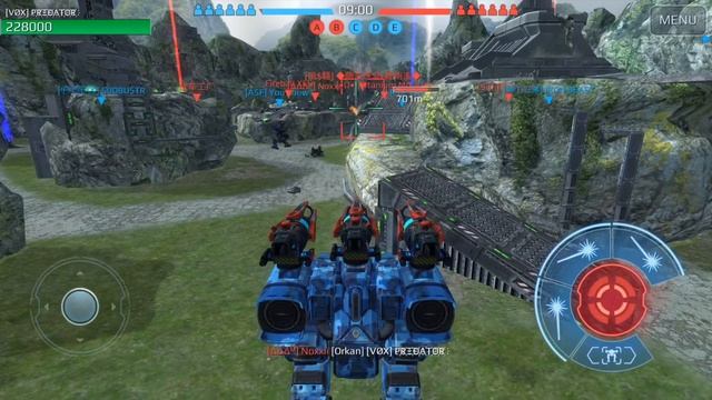 3X FURY DRAGOON MRK II | STRONGEST RANGE WEAPON IN GAME | War Robots смотреть онлайн